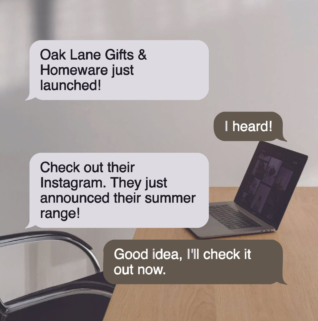 Stay Connect - Oak Lane is on Instagram!