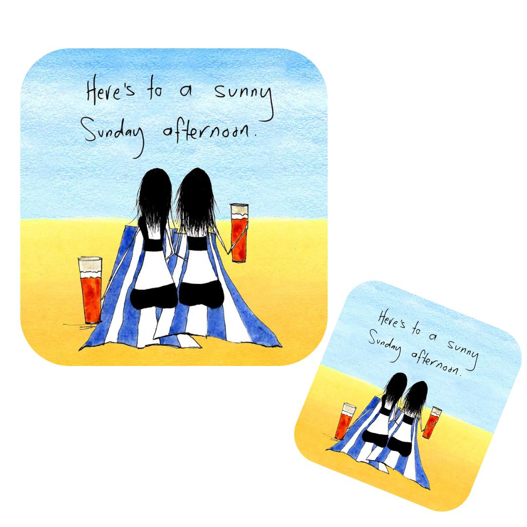 Imagine Ellie Share Coaster 18cm X 18cm