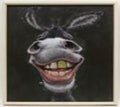 Framed Art Donkey Print - Oct 26