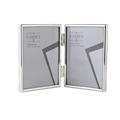 Silver Picture Frame Double 3"x 5"