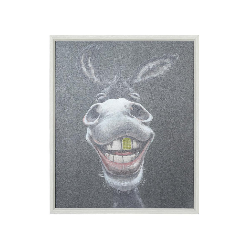 Framed Art Donkey Print - Oct 26