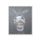 Framed Art Donkey Print - Oct 26