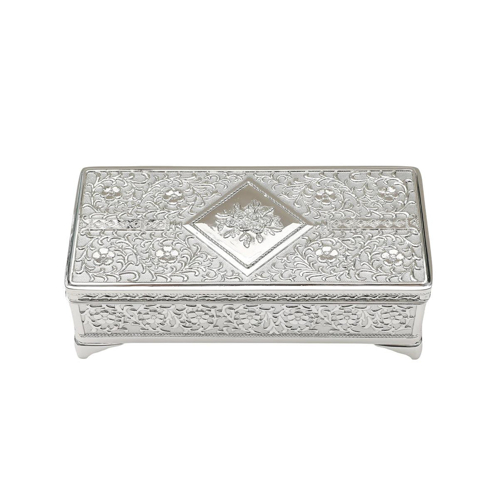 Alloy Zinc Trinket Box 12.8 x 5.8 x 4.3cm - Oct 26