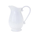 Ceramic White Jug 27cm - Oct 26