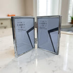 Duo Silver Picture Frame Double 5"x 7"