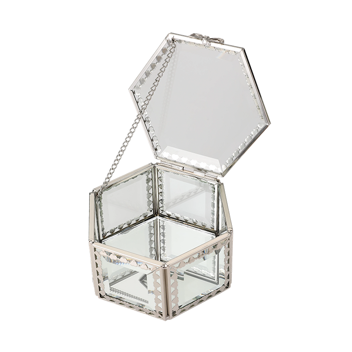 Elegant Bow Hex Silver