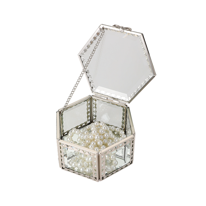 Elegant Bow Hex Silver