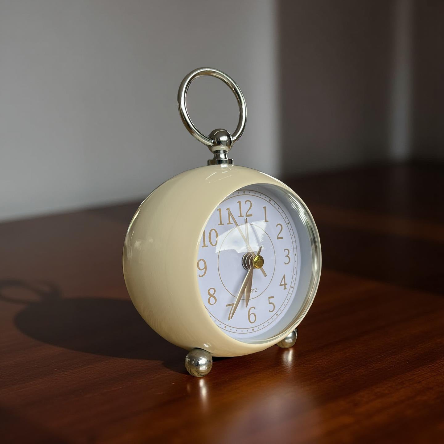 Luna Alarm Clock - White / Cream