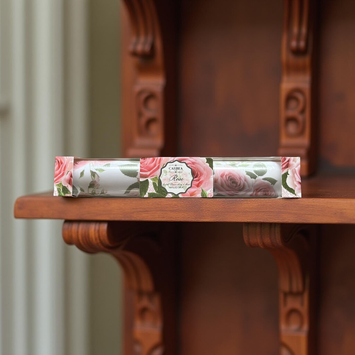 Carbea Fragrance Box of 6 Draw Liners - Rose