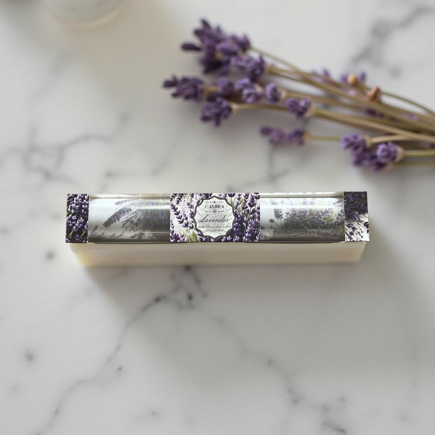 Carbea Fragrance Box of 6 Draw Liners - Lavender