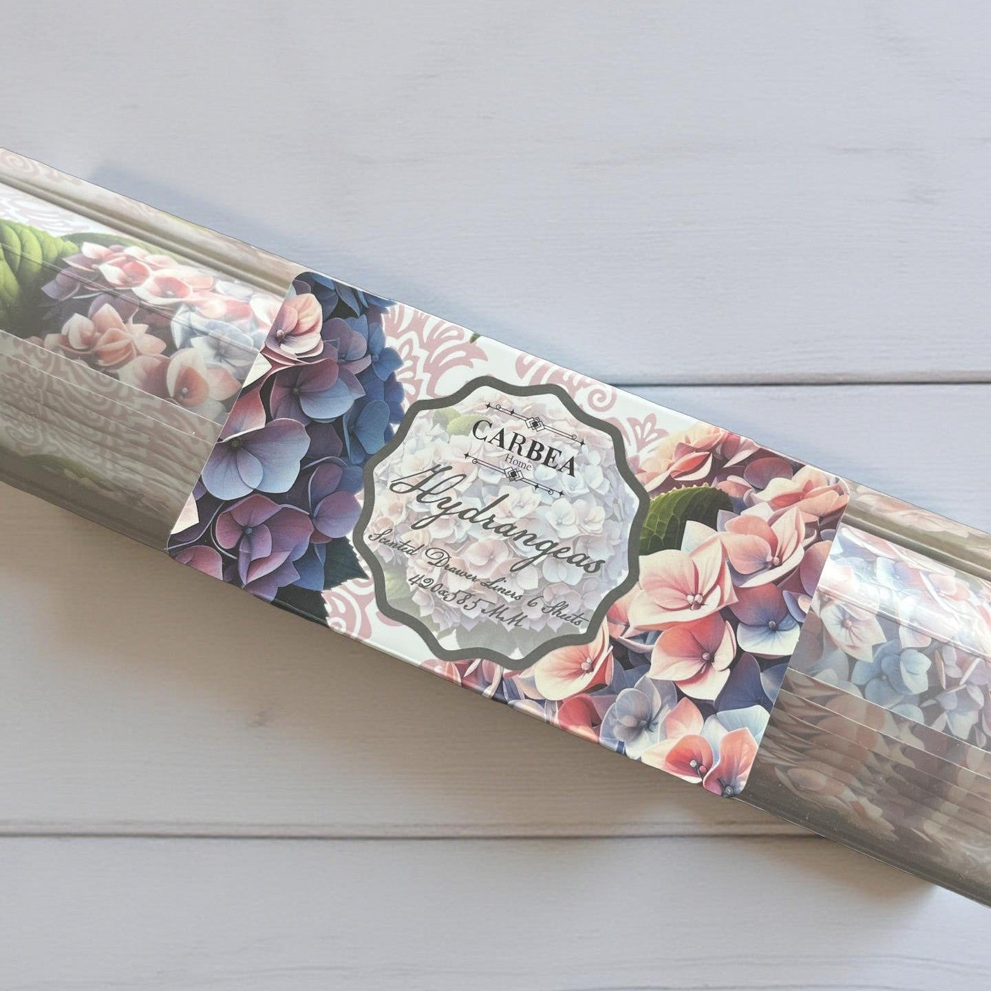 Carbea Fragrance Box of 6 Draw Liners - Hydrangea