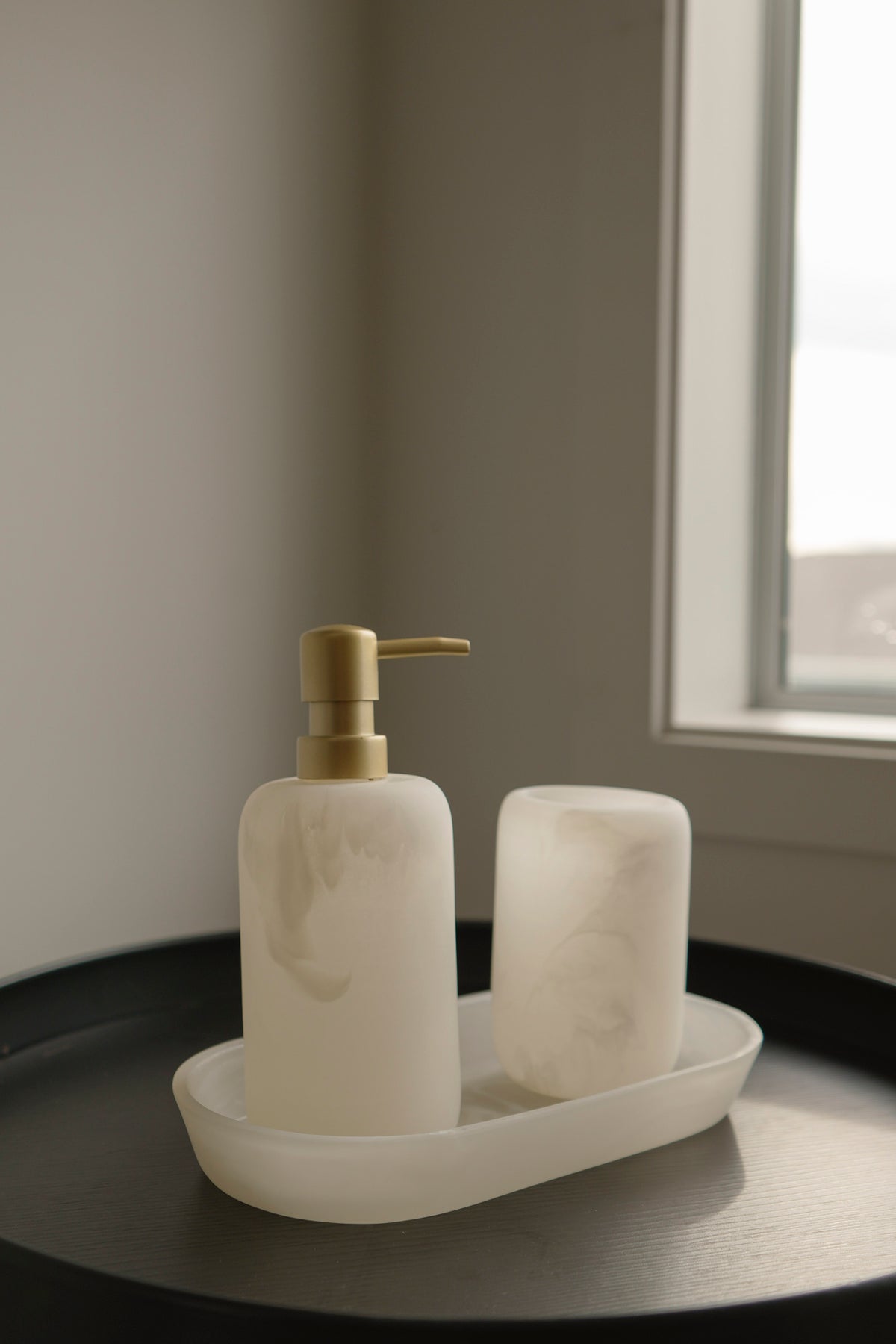 Tube Bathroom Set