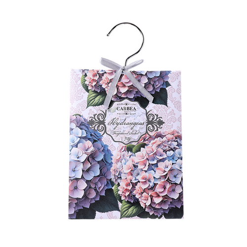 Carbea Fragrance 4 Pack of 32gm Hanger/Sachet - Hydrangea