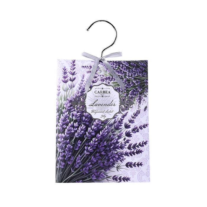 Carbea Fragrance 4 Pack of 32gm Hanger/Sachet - Lavender