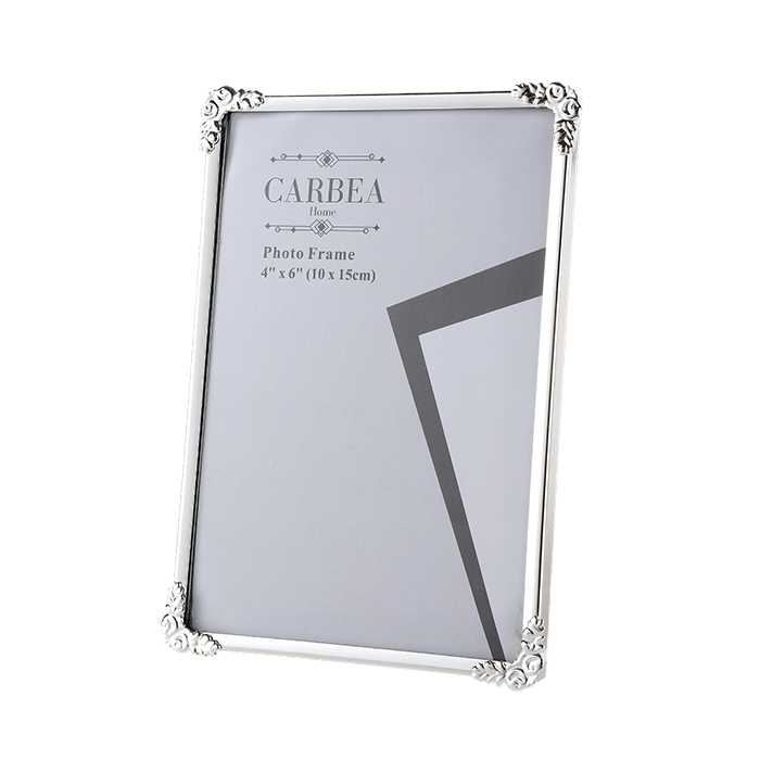 Elegant Silver Picture Frame 4"x 6"