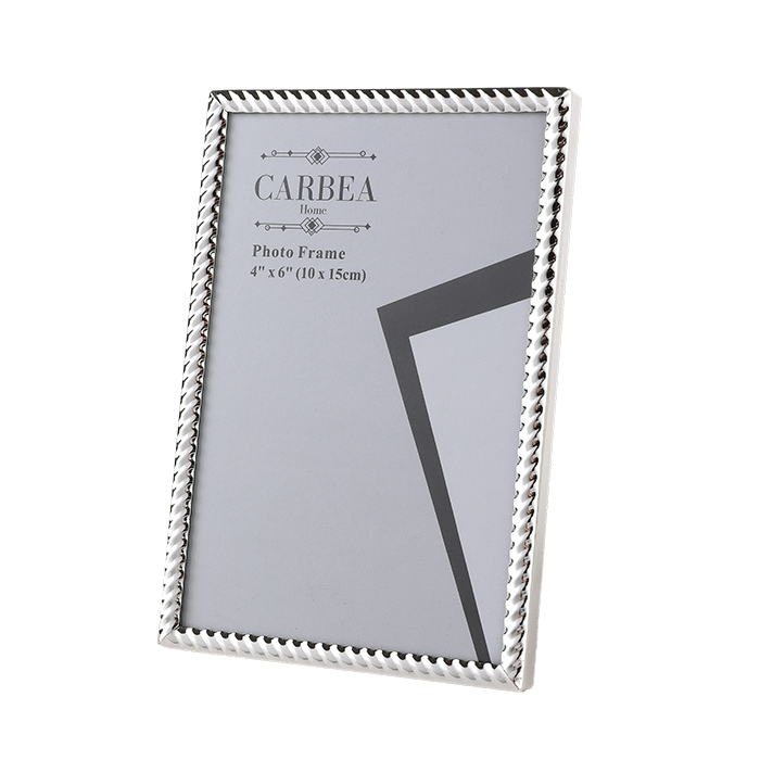Timeless Silver Picture Frame 4"x 6"
