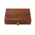 Jewellery Box Black Walnut Wood Single Level