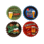 Coasters x 4 - Round Beer Gloss