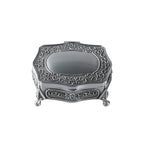 Alloy Zinc Trinket Box 8.8 x 7.8 x 4cm - Oct 26